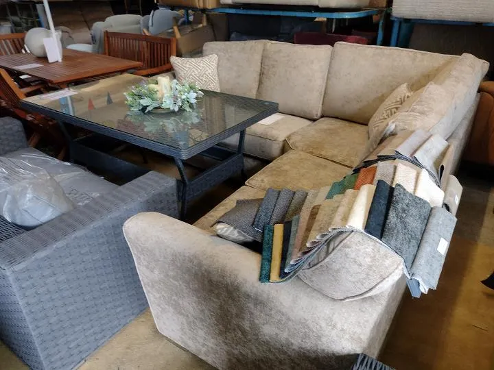 Sofa #2066 at Alec's clearance warehouse, Bolton