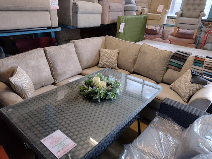 Sofa #1944 at Alec's clearance warehouse, Bolton