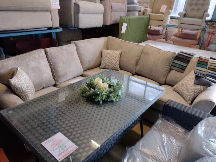 Sofa #1896 at Alec's clearance warehouse, Bolton