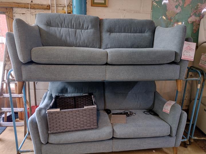 Sofa #2077 at Alec's clearance warehouse, Bolton