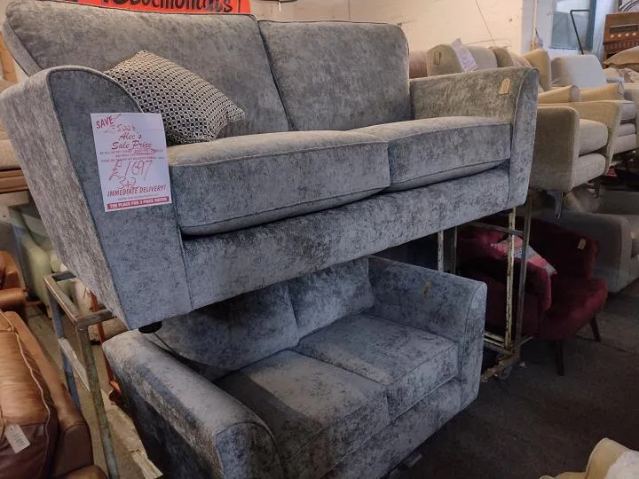 Sofa #1966 at Alec's clearance warehouse, Bolton