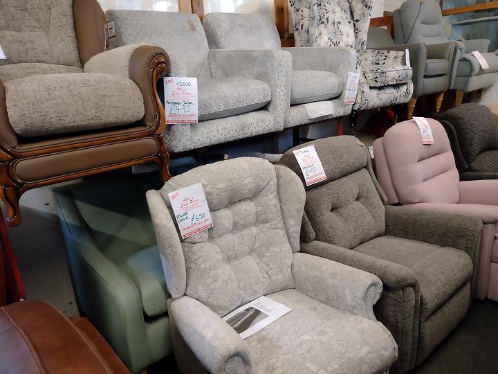 Sofa #1981 at Alec's clearance warehouse, Bolton