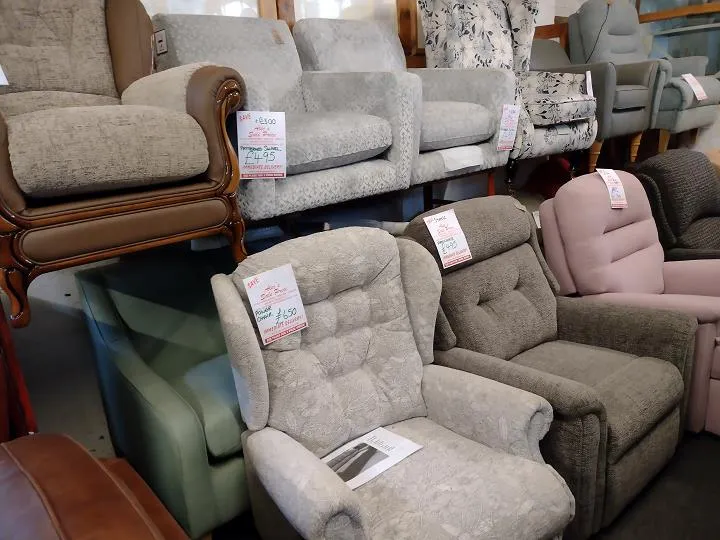 Sofa #2051 at Alec's clearance warehouse, Bolton