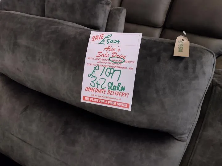 Sofa #1974 at Alec's clearance warehouse, Bolton