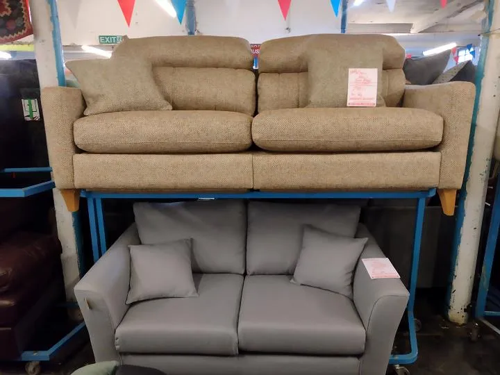 Sofa #2034 at Alec's clearance warehouse, Bolton