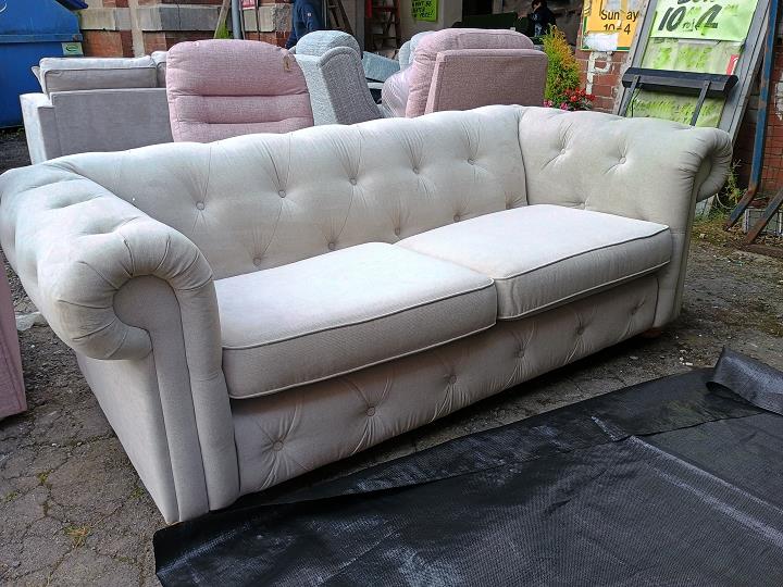 Sofa #7774 at Alec's clearance warehouse, Bolton