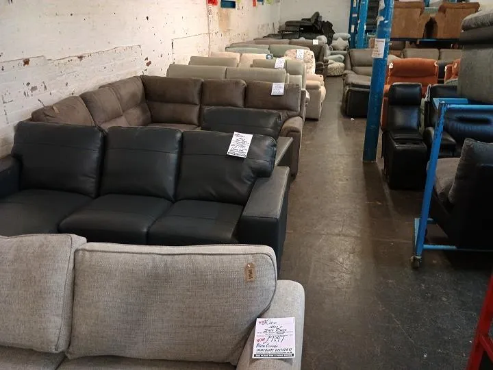 Sofa #7856 at Alec's clearance warehouse, Bolton