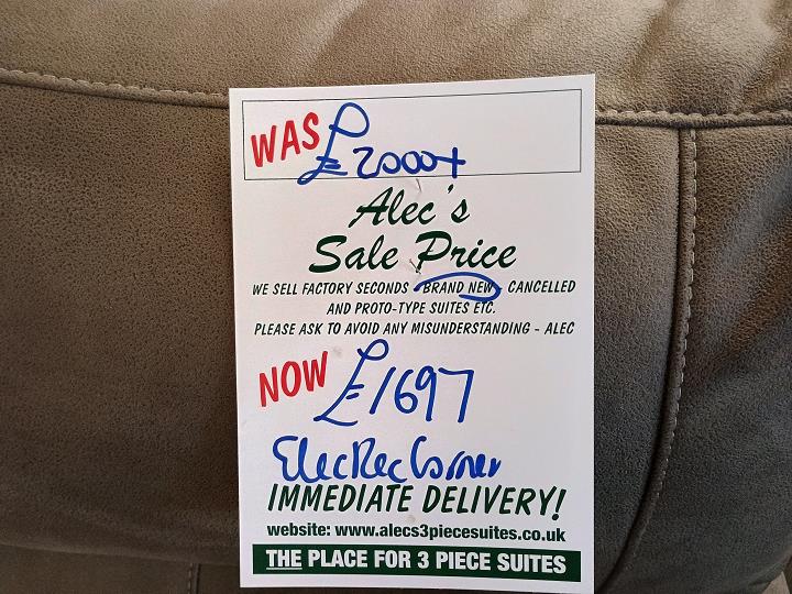 Sofa #7684 at Alec's clearance warehouse, Bolton
