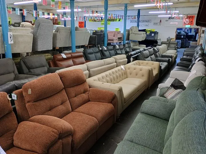 Sofa #7841 at Alec's clearance warehouse, Bolton