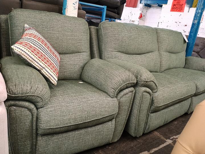 Sofa #7672 at Alec's clearance warehouse, Bolton
