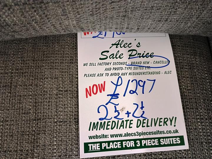 Sofa #7648 at Alec's clearance warehouse, Bolton