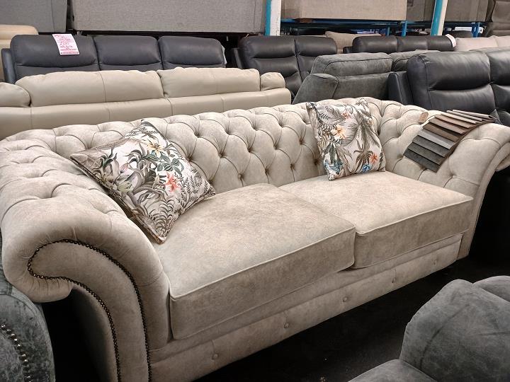 Sofa #7633 at Alec's clearance warehouse, Bolton