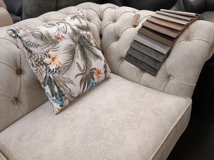 Sofa #7631 at Alec's clearance warehouse, Bolton