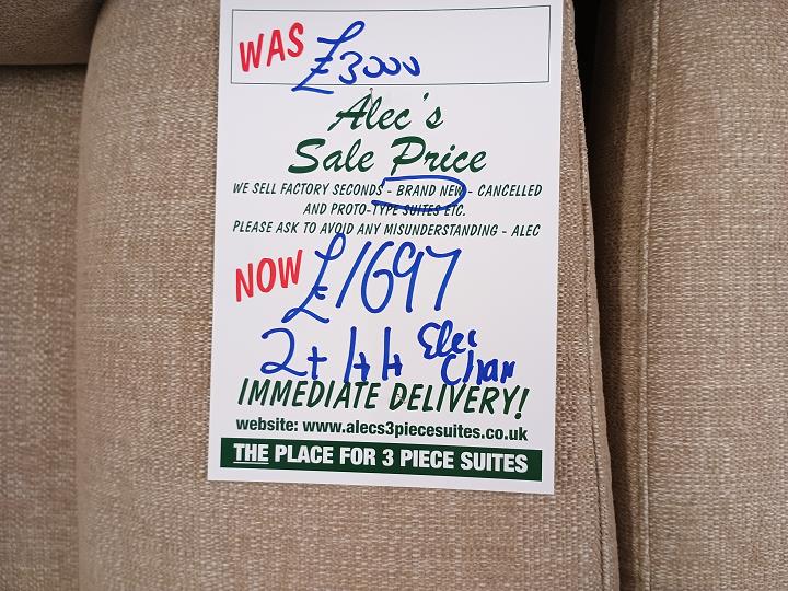Sofa #7627 at Alec's clearance warehouse, Bolton