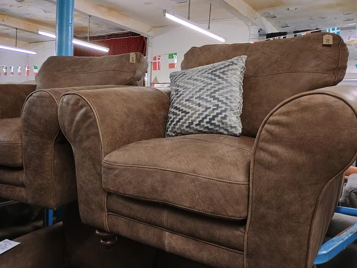 Sofa #7614 at Alec's clearance warehouse, Bolton