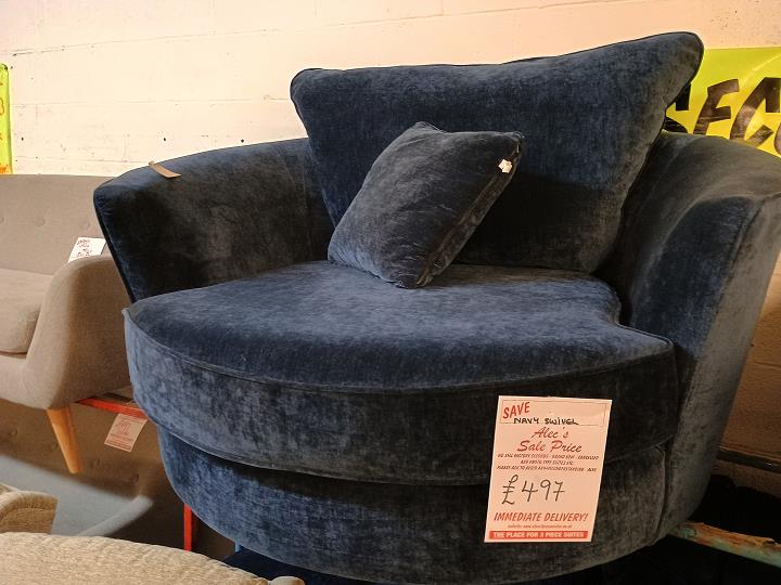 Sofa #7608 at Alec's clearance warehouse, Bolton