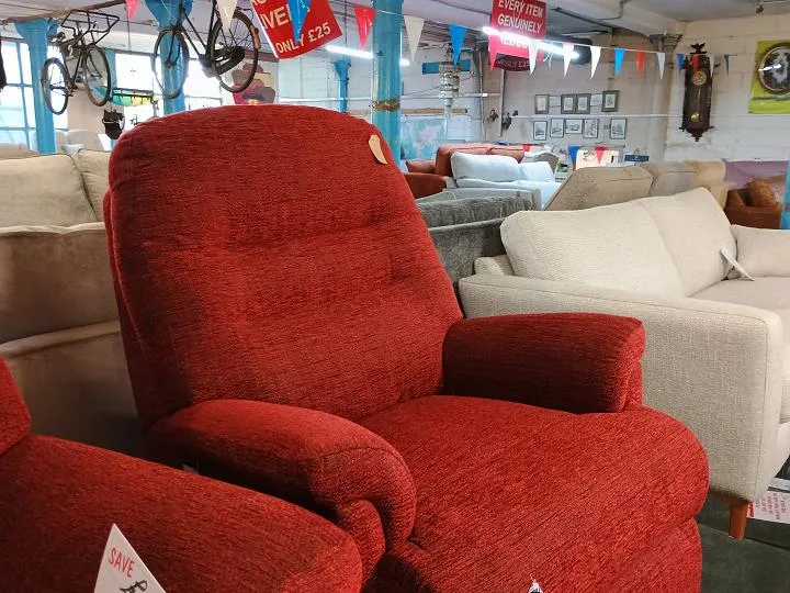 Sofa #7797 at Alec's clearance warehouse, Bolton
