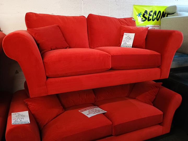 Sofa #7595 at Alec's clearance warehouse, Bolton
