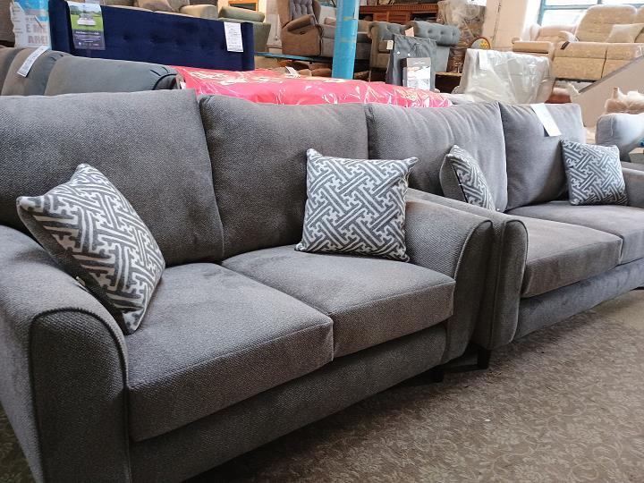 Sofa #7762 at Alec's clearance warehouse, Bolton
