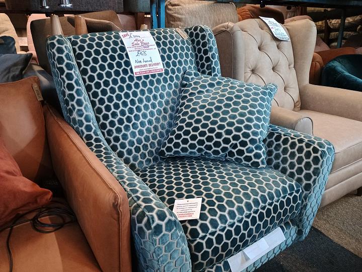 Sofa #7753 at Alec's clearance warehouse, Bolton