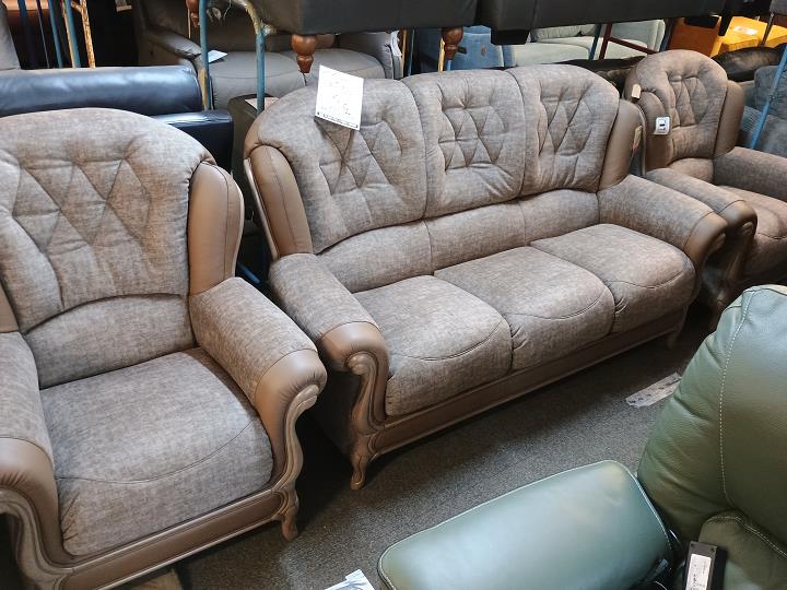 Sofa #7724 at Alec's clearance warehouse, Bolton