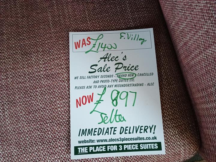 Sofa #7717 at Alec's clearance warehouse, Bolton