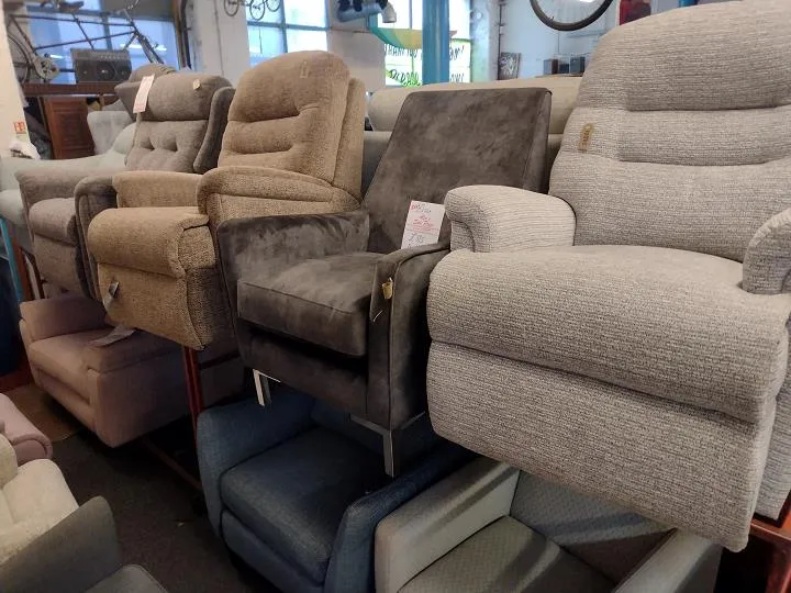 Sofa #8302 at Alec's clearance warehouse, Bolton