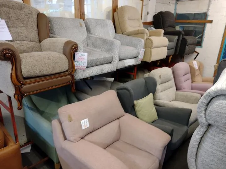 Sofa #8297 at Alec's clearance warehouse, Bolton