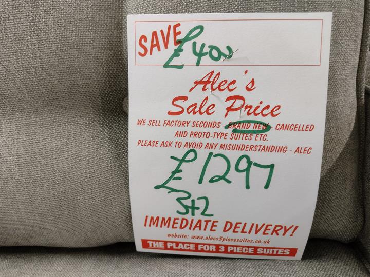 Sofa #8126 at Alec's clearance warehouse, Bolton