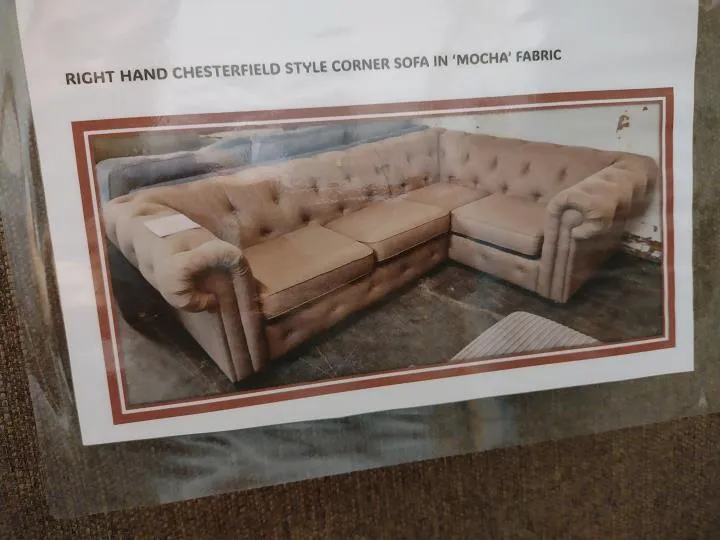 Sofa #8274 at Alec's clearance warehouse, Bolton
