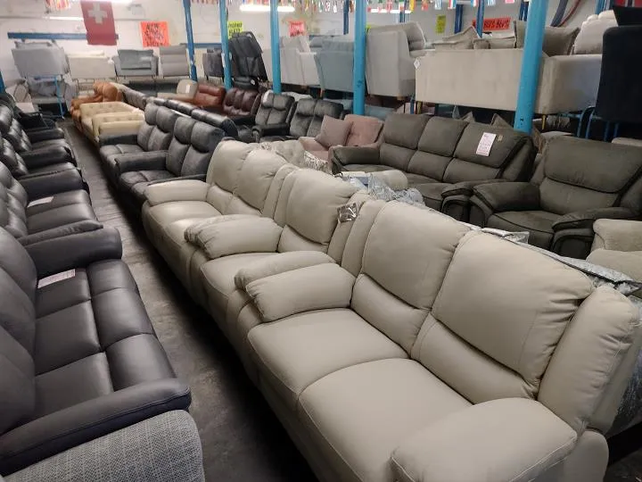 Sofa #8283 at Alec's clearance warehouse, Bolton