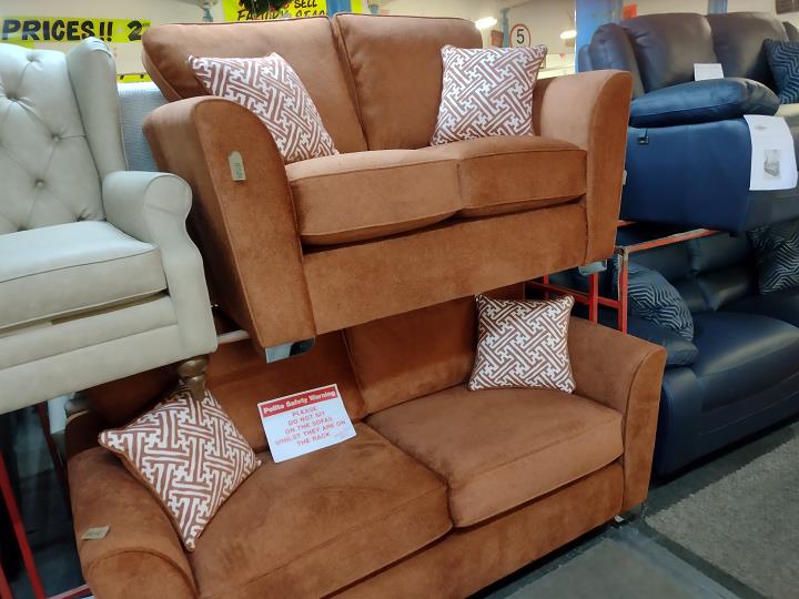 Sofa #8237 at Alec's clearance warehouse, Bolton