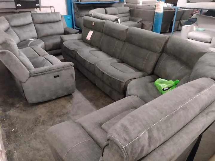 Sofa #8027 at Alec's clearance warehouse, Bolton