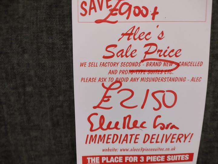 Sofa #8075 at Alec's clearance warehouse, Bolton