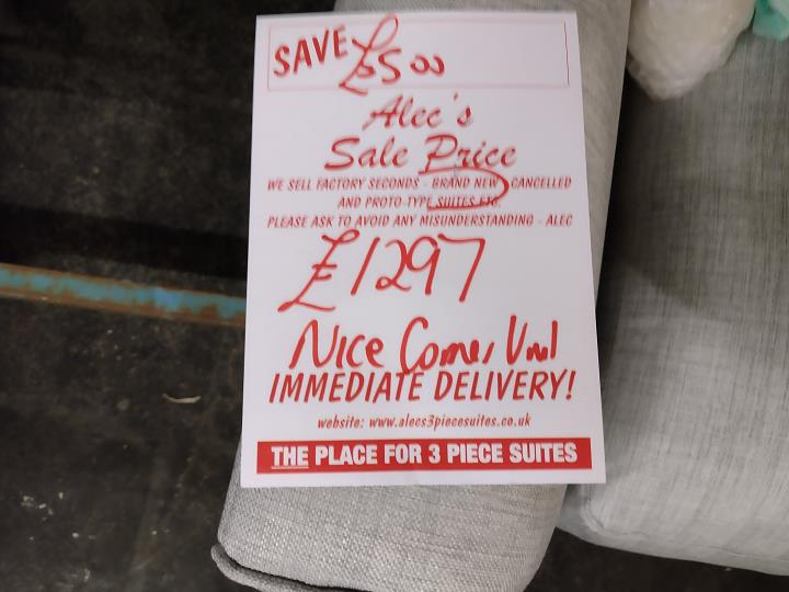 Sofa #8068 at Alec's clearance warehouse, Bolton