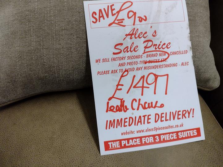 Sofa #8057 at Alec's clearance warehouse, Bolton