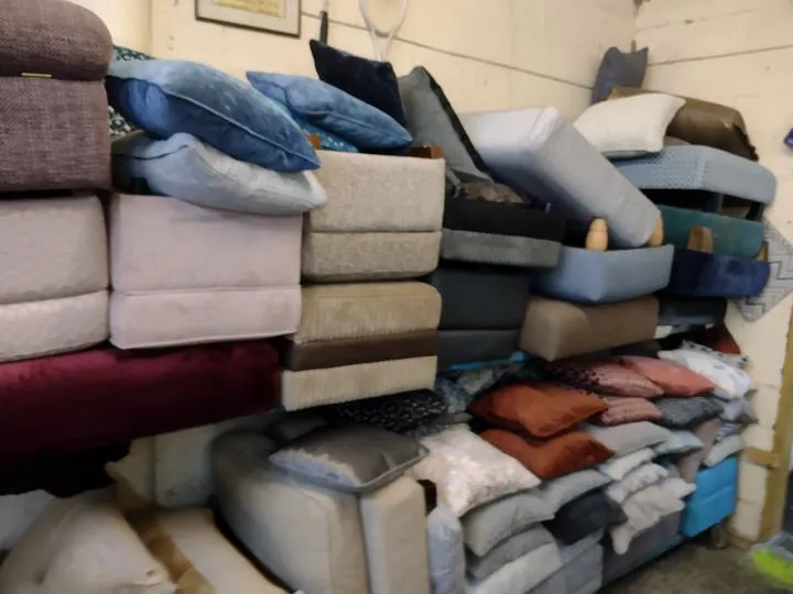 Sofa #7979 at Alec's clearance warehouse, Bolton