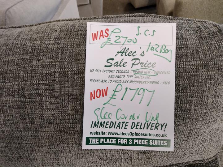 Sofa #8202 at Alec's clearance warehouse, Bolton