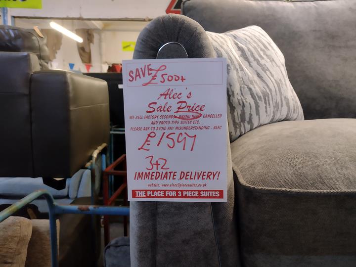 Sofa #8180 at Alec's clearance warehouse, Bolton