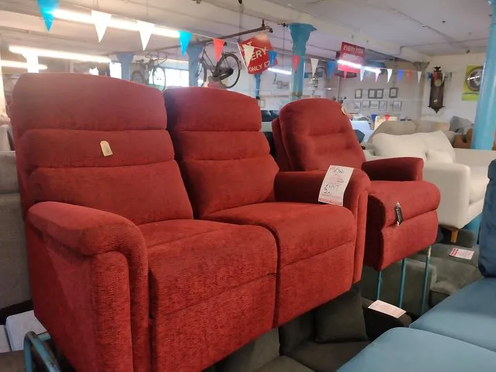 Sofa #8335 at Alec's clearance warehouse, Bolton