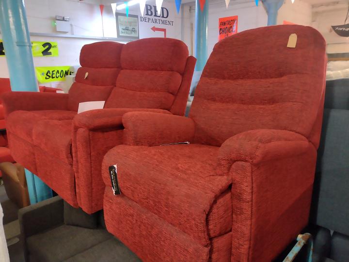 Sofa #8167 at Alec's clearance warehouse, Bolton