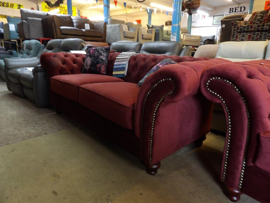 Sofa #6610 at Alec's clearance warehouse, Bolton