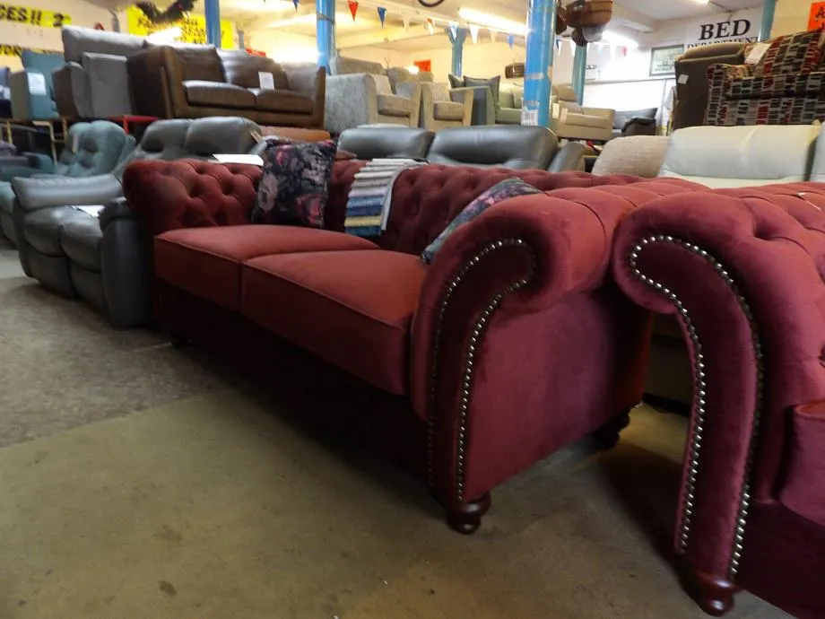 Sofa #6495 at Alec's clearance warehouse, Bolton