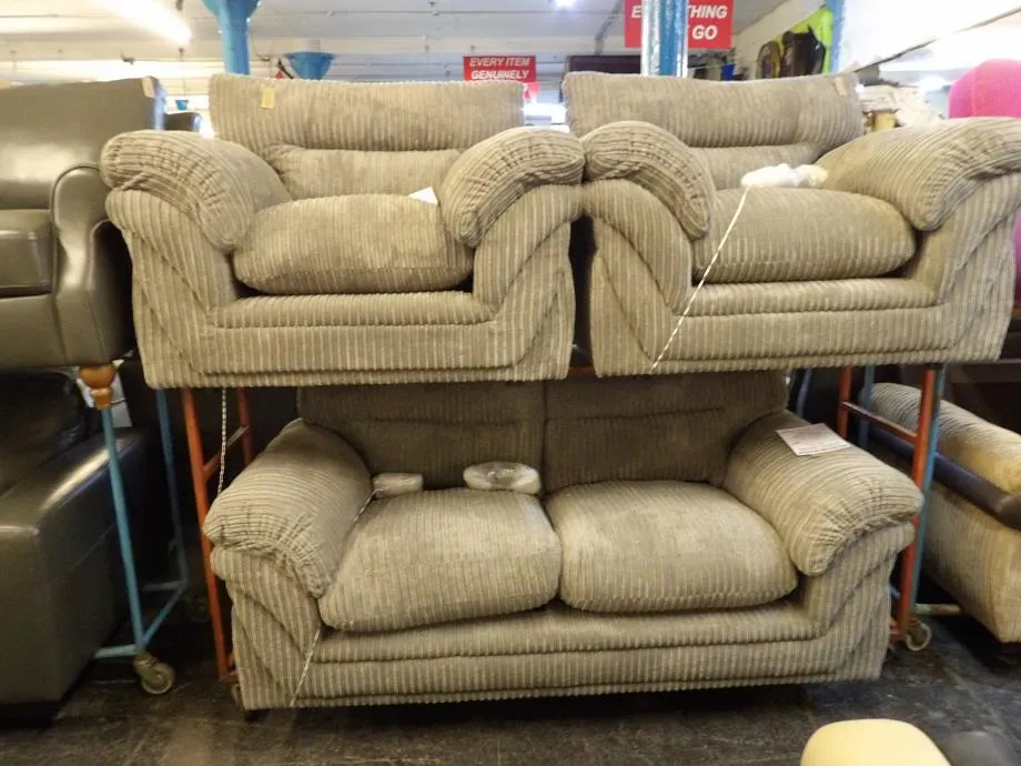 Sofa #6455 at Alec's clearance warehouse, Bolton