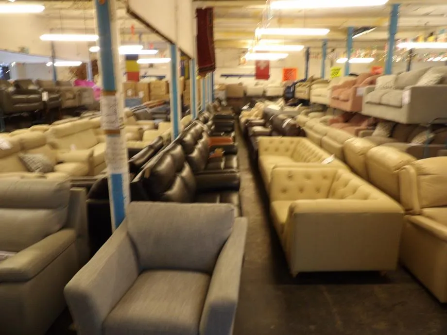 Sofa #6418 at Alec's clearance warehouse, Bolton
