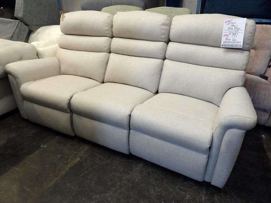 Sofa #6526 at Alec's clearance warehouse, Bolton