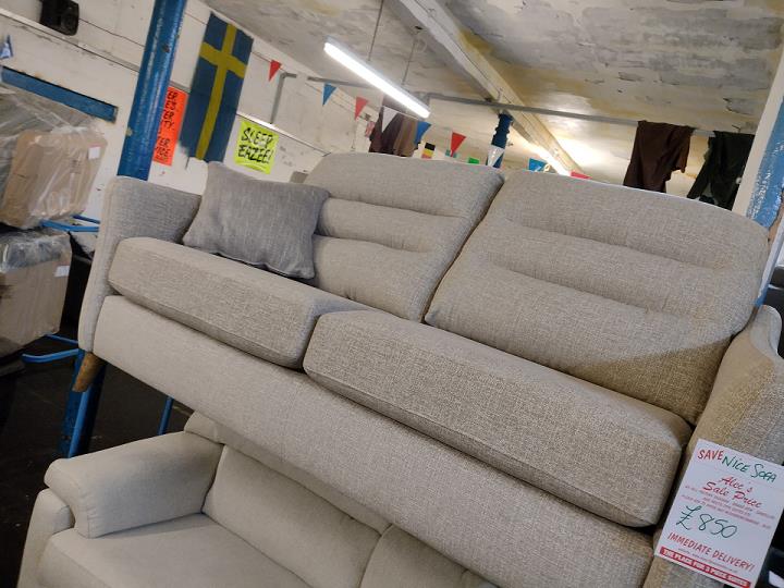 Sofa #11394 at Alec's clearance warehouse, Bolton