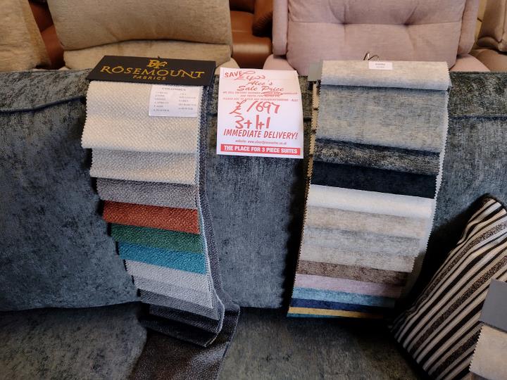 Sofa #11379 at Alec's clearance warehouse, Bolton