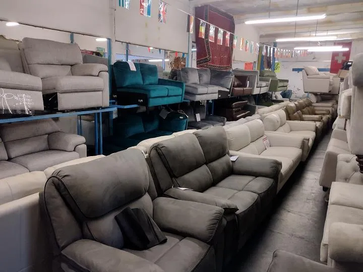 Sofa #11210 at Alec's clearance warehouse, Bolton
