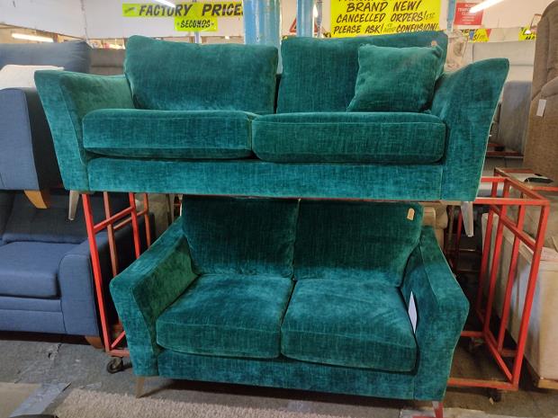 Sofa #11559 at Alec's clearance warehouse, Bolton
